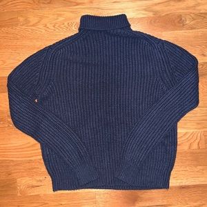 BOGO FREE Vintage Navy Italian Turtleneck